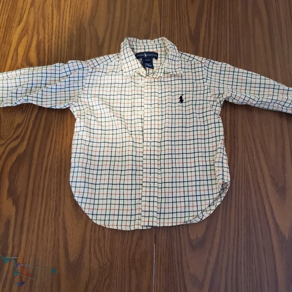 Ralph Lauren Other - Ralph Lauren button down boy shirt 24m